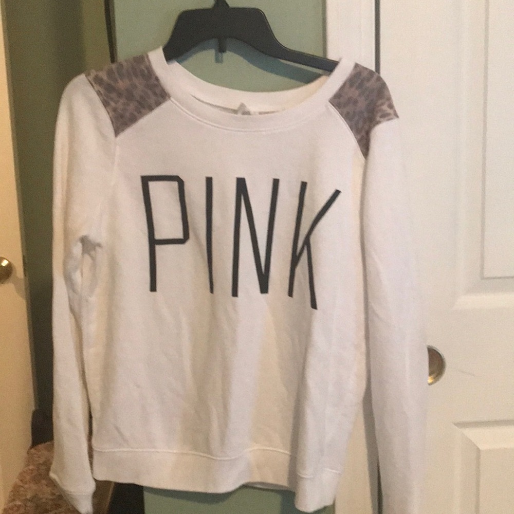 White sweatshirt